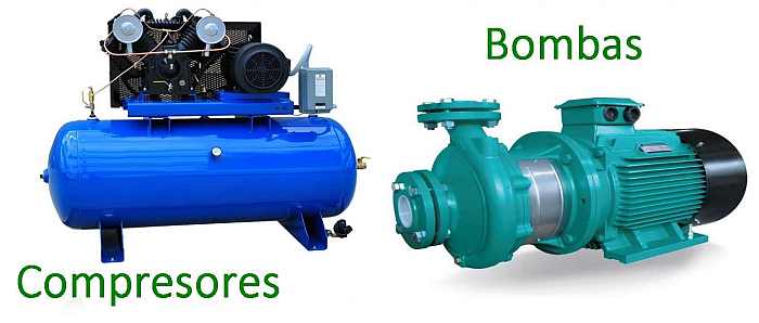 comparacion entre bombas y compresores